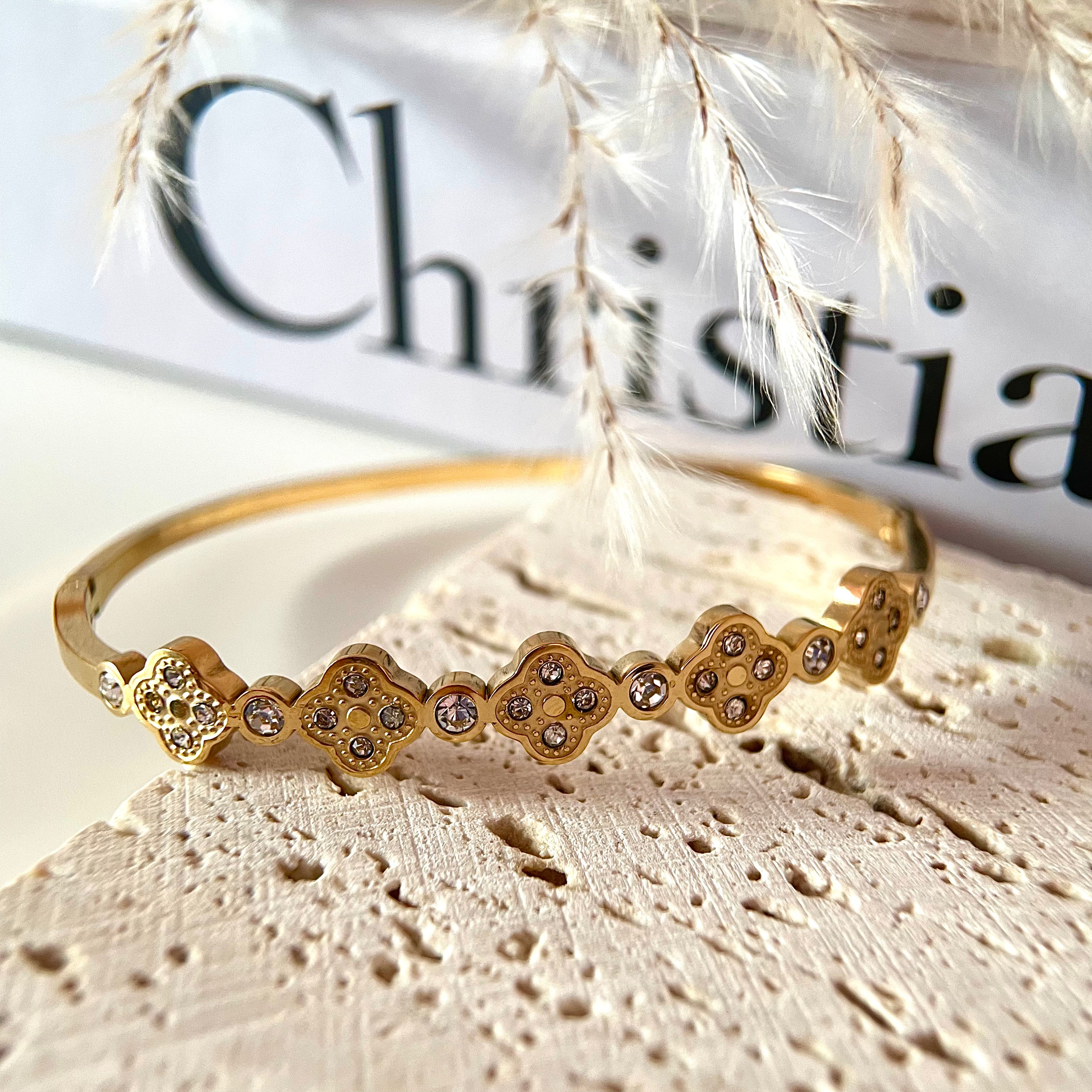 LOLA || Bangle with Flowers