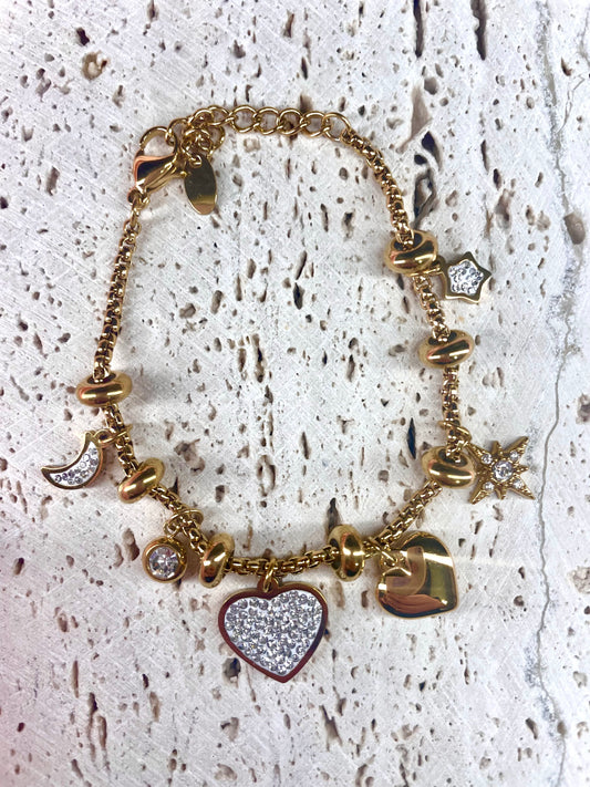 DAISY || Charm Bracelet