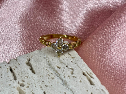 Chronos || Ring with Zirconia Stones