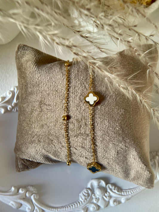 LOREN || Clover Bracelet