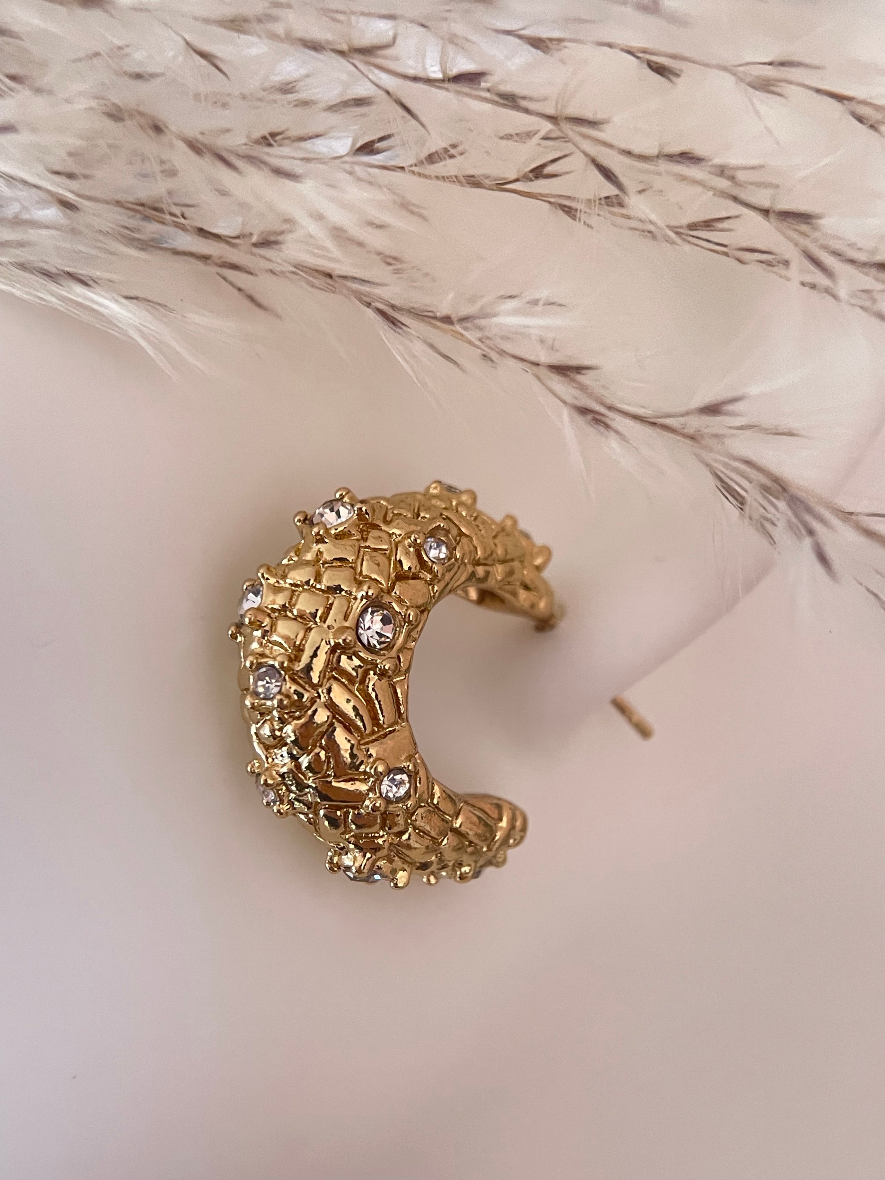 SIESTA || Medium Zircon Hoops