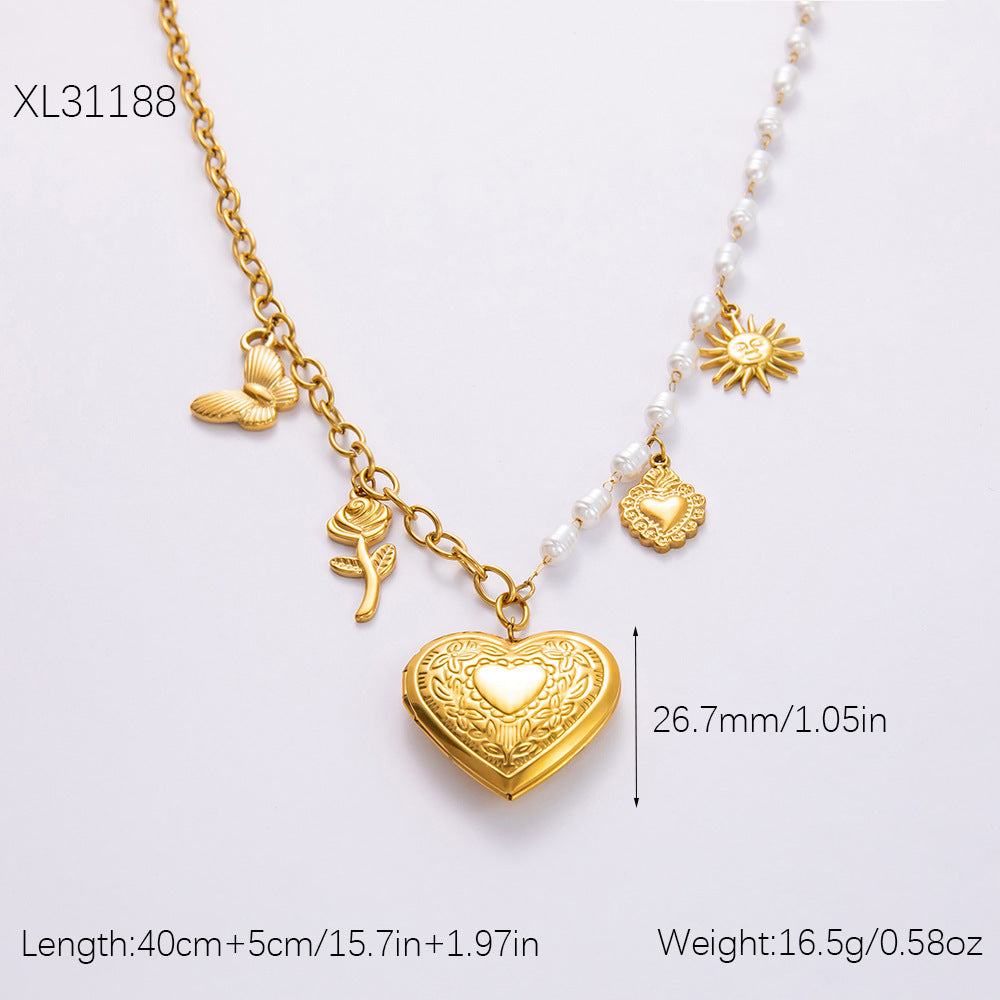 MAJESTIC || Multi charm necklace