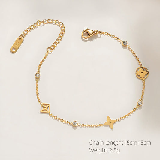 JENNY|| Clover Bracelet