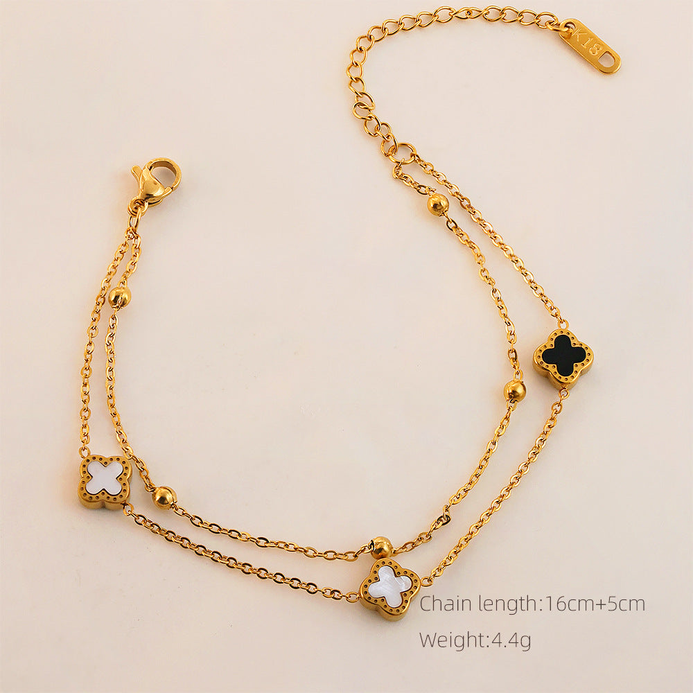 LOREN || Clover Bracelet