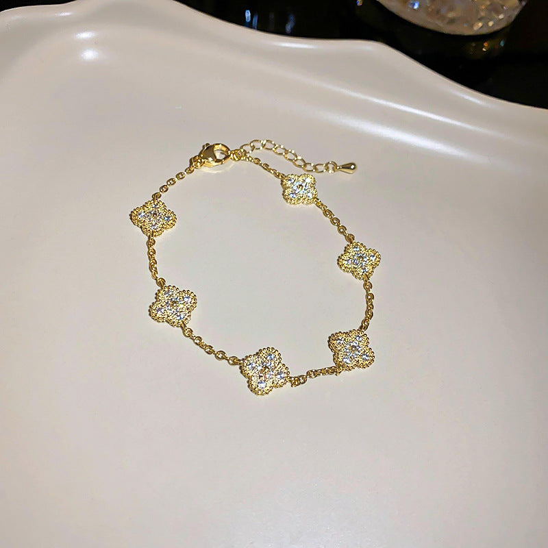 MELIS|| Mini clover bracelet