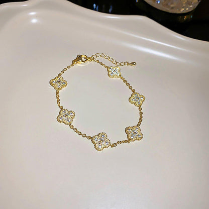 MELIS|| Mini clover bracelet