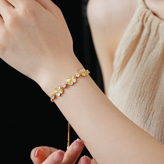 KENDALL || Clover Bracelet